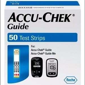 New! Accu-Chek Guide 50 Test Strips